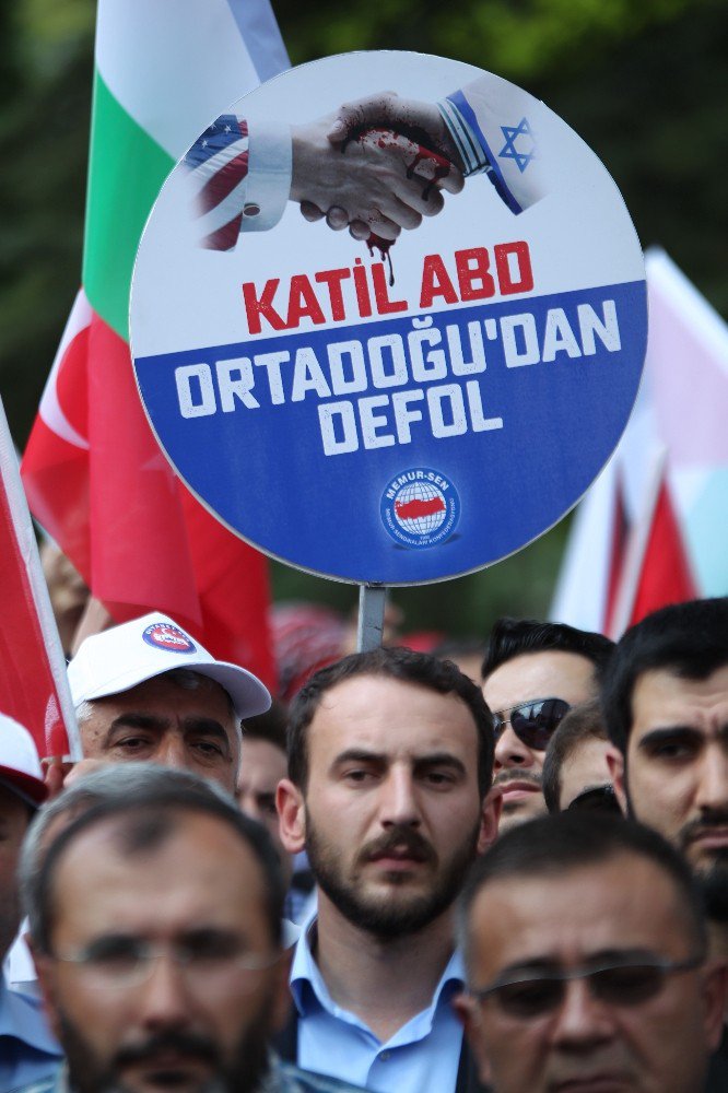 Konya’da İsrail ve ABD protesto edildi