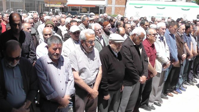 Kulu’da katledilen Filistinliler için gıyabi cenaze namazı kılındı