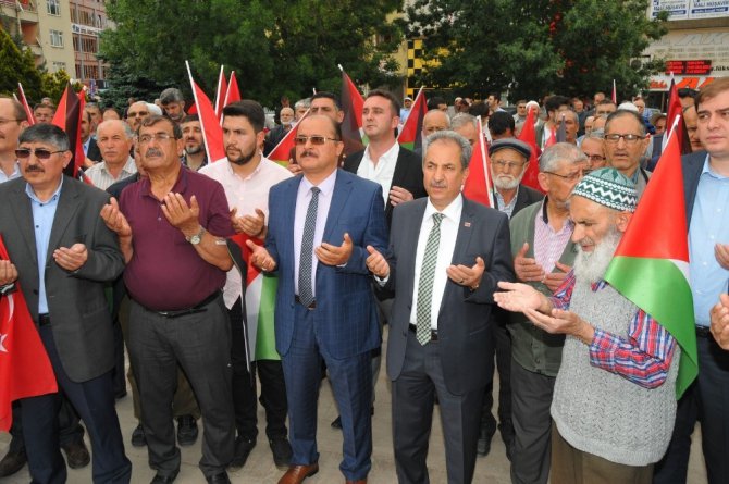 Akşehir’de ‘Davamız Kudüs, Acımız Kudüs’ Mitingi