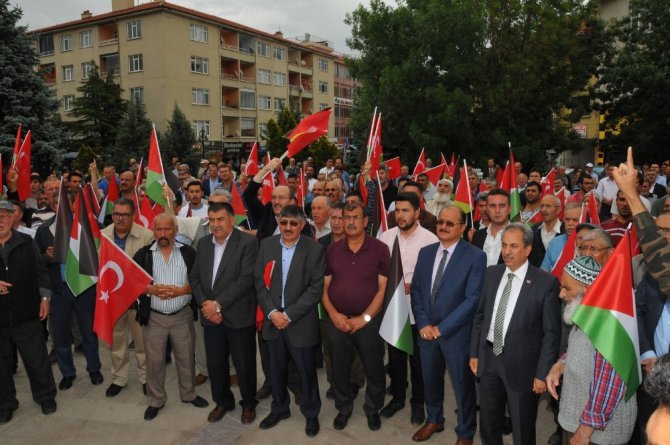 Akşehir’de ‘Davamız Kudüs, Acımız Kudüs’ Mitingi