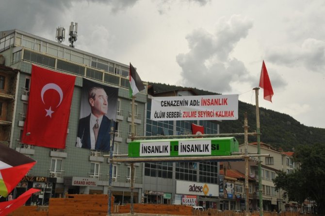 Akşehir’de ‘Davamız Kudüs, Acımız Kudüs’ Mitingi