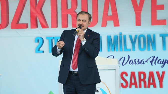 Bakan Eroğlu Aksaray’da 51 milyon TL’lik projelerin temelini attı