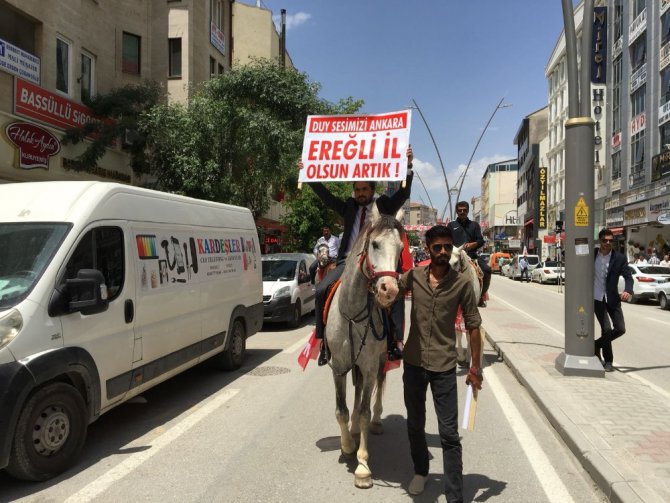 MHP Ereğli’de seçim iletişim otağı açtı