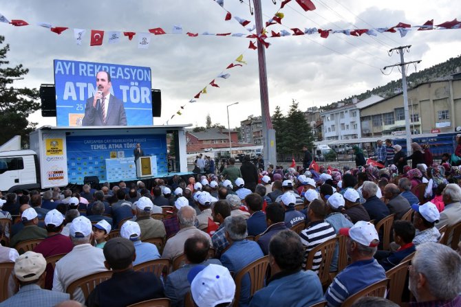 Bozkır Çarşamba Çayı Rekreasyon Projesi’nin temeli atıldı