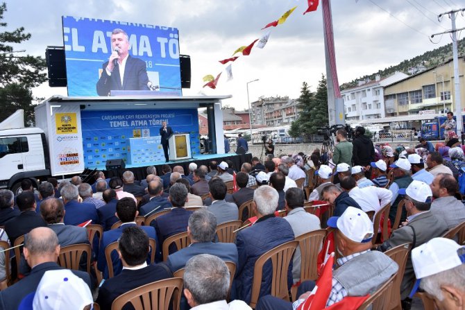 Bozkır Çarşamba Çayı Rekreasyon Projesi’nin temeli atıldı