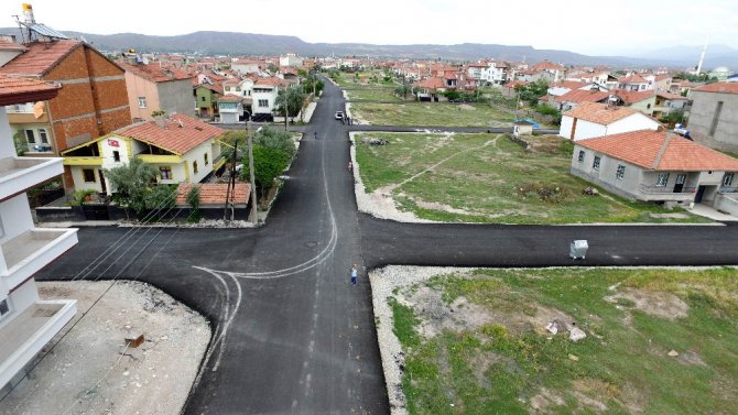 Aksaray’da asfalt çalışmaları devam ediyor