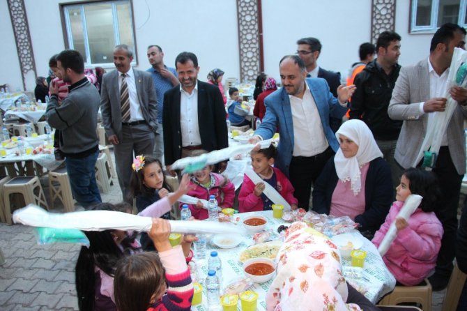 Beyşehir’in Üzümlü Mahallesinde iftar coşkusu