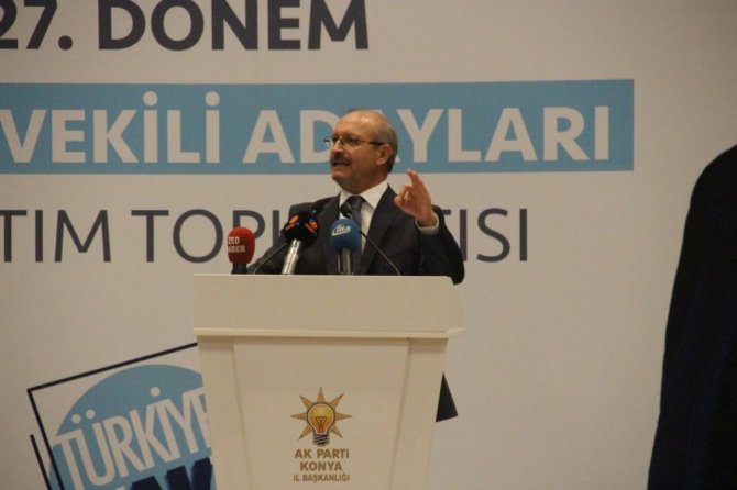 AK Parti Konya Milletvekili adayları tanıtıldı