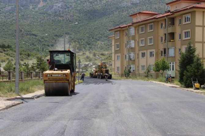 Seydişehir Belediyesi asfalt sezonunu başlattı