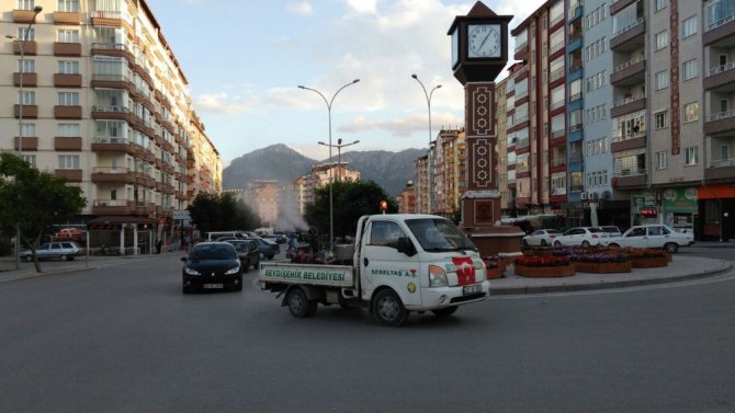 Seydişehir Belediyesinden sinekle mücadele