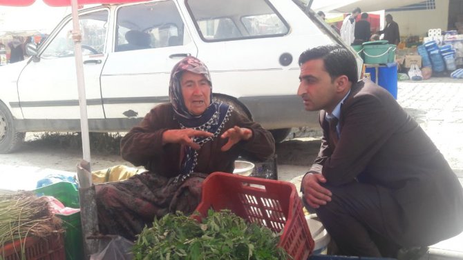 MHP Milletvekili Adayı Satılmış seçim çalışmalarını sürdürüyor