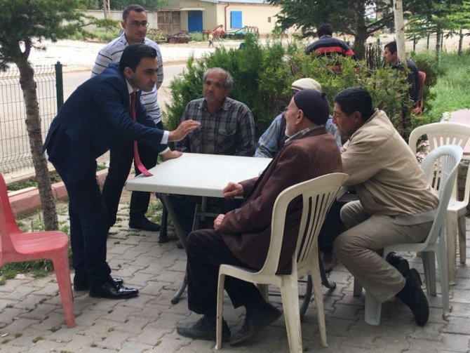 MHP Milletvekili Adayı Satılmış seçim çalışmalarını sürdürüyor