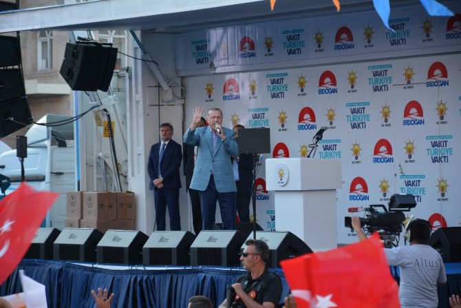 Cumhurbaşkanı Erdoğan Aksaray’da