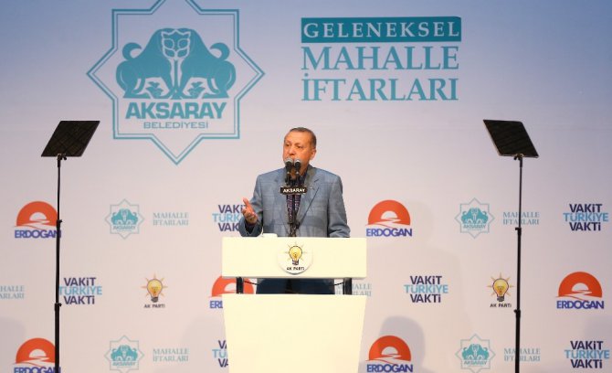 Cumhurbaşkanı Erdoğan: “Biz teröristlerin apoletlerini söktük”