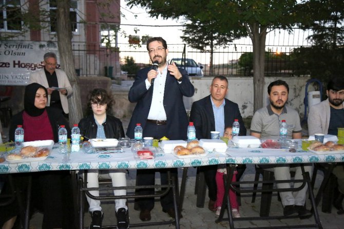 Başkan Yazgı iftar yemeğinde müjdeyi verdi