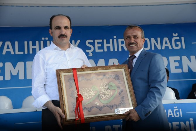 Yalıhüyük Şehir Konağının temeli atıldı