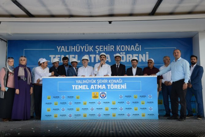 Yalıhüyük Şehir Konağının temeli atıldı