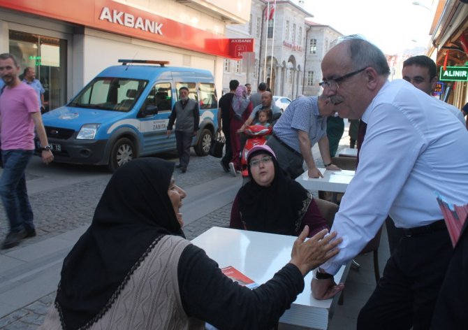 MHP’li Mustafa Kalaycı seçim çalışmalarına devam ediyor