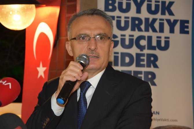 Maliye Bakanı Ağbal, esnaf ve iş adamları ile buluştu