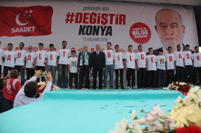 Temel Karamollaoğlu: “Konya’mız Milli Görüşün kalesidir”