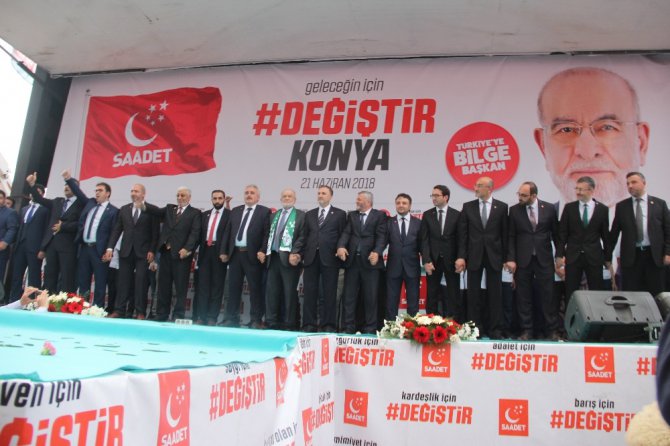 Temel Karamollaoğlu: “Konya’mız Milli Görüşün kalesidir”