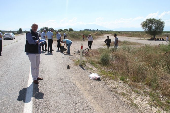 Bisikletliye çarparak ölümüne neden olan sürücü, kaçarken polis tarafından yakalandı