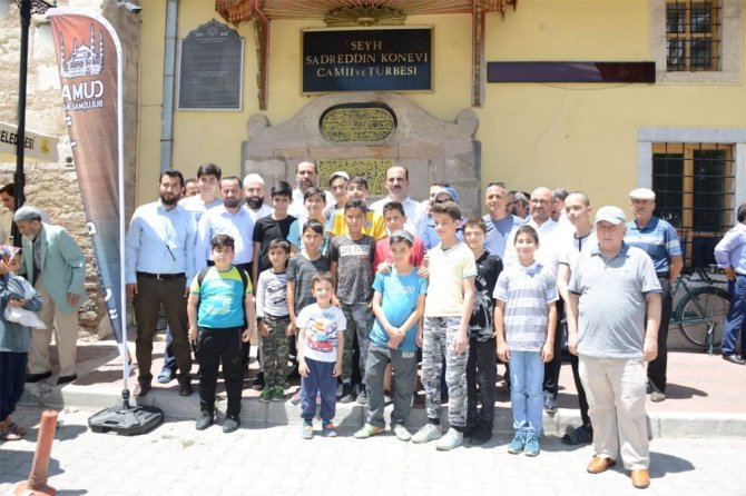 Başkan Altay Sadreddin Konevi Cami’nde vatandaşlarla buluştu