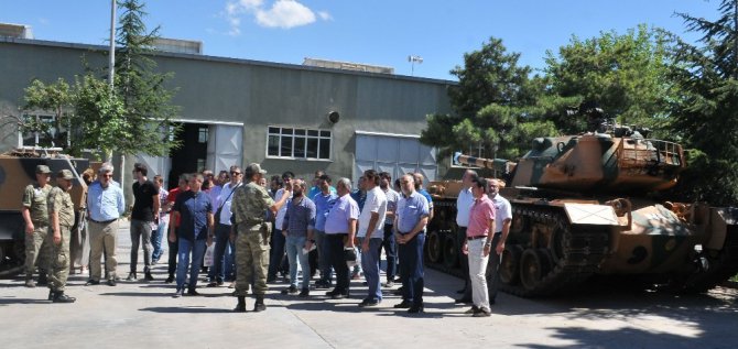 Konyalı sanayiciler, askeri araçların bakımına talip oldu