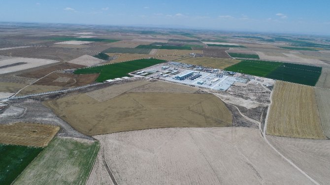 Tuz Gölü’ndeki doğalgaz yeraltı depolama tesisinde dolum devam ediyor