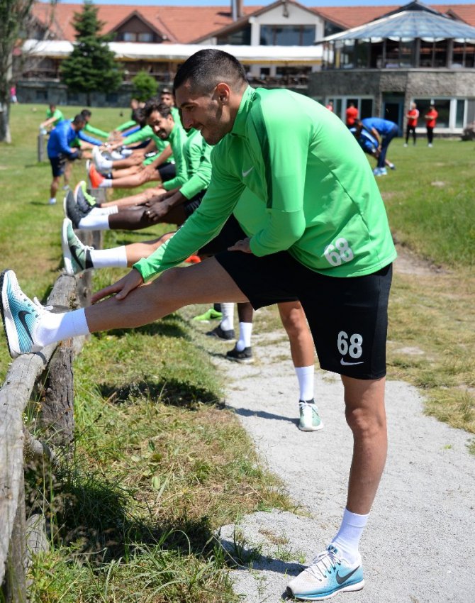 Atiker Konyaspor’un Bolu kampı devam ediyor