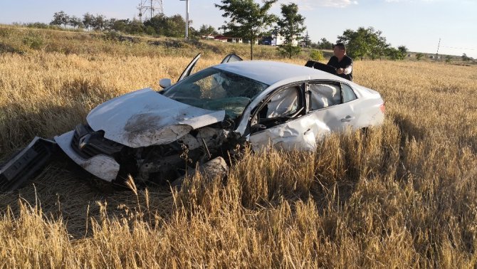 Aksaray’da trafik kazası: 2’si çocuk 5 yaralı