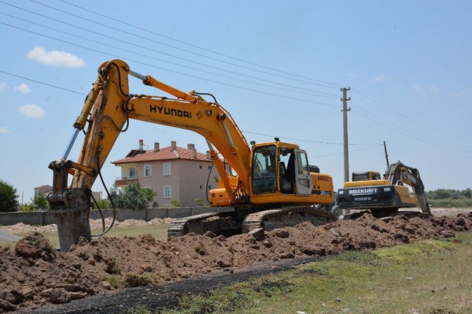 Aksaray Belediyesi altyapıya 210 milyon liralık yatırım yaptı