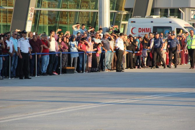 Konyalı şehidin cenazesi memleketine getirildi