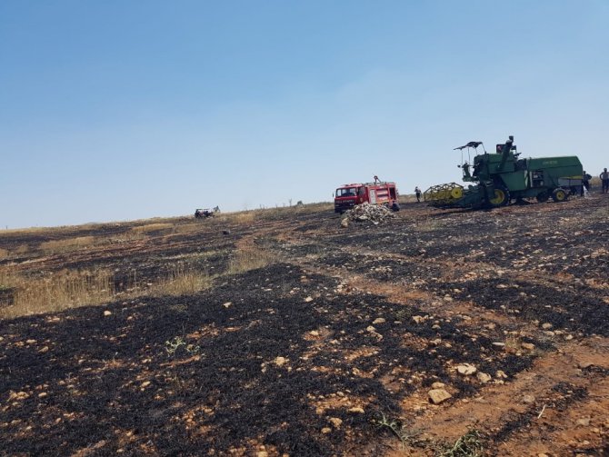 Kulu itfaiyesi bir günde 950 dekar anız yangınına müdahale etti