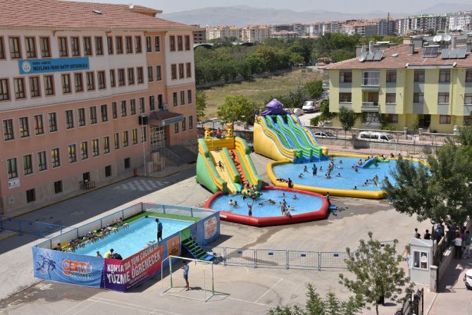 Konya’da 55 havuz ve aqupark çocukları bekliyor