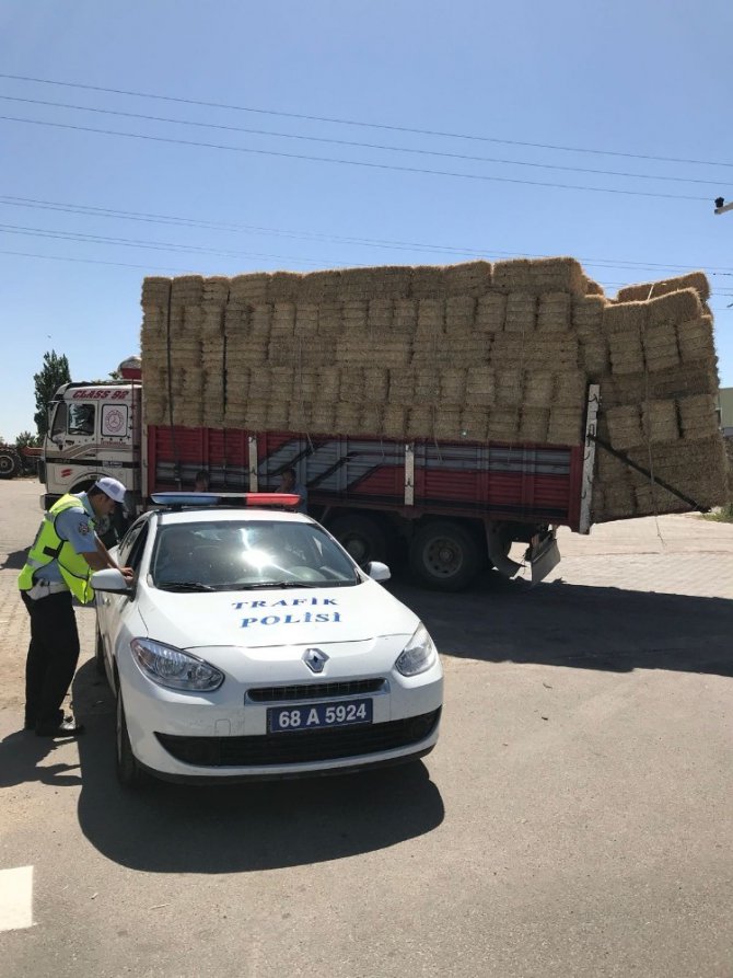 Aksaray’da tarım araçlarına sıkı denetim