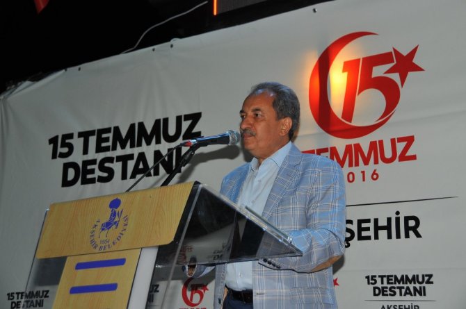 Akşehir’de 15 Temmuz etkinlikleri