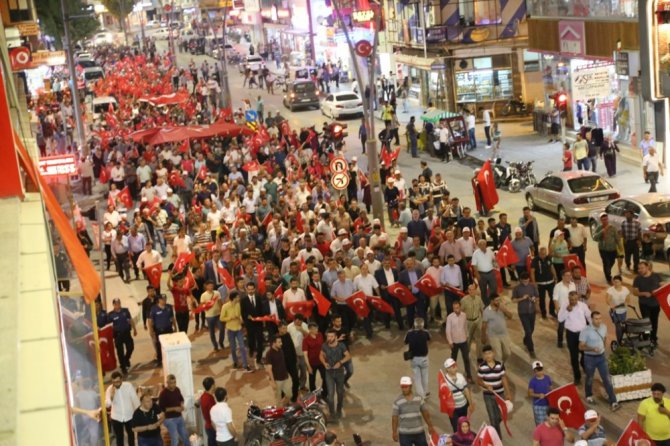 Ereğli’de binler 15 Temmuz’u andı