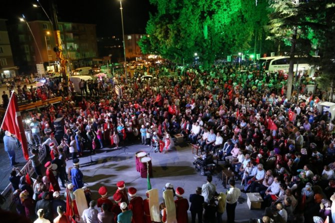 Ereğli’de binler 15 Temmuz’u andı