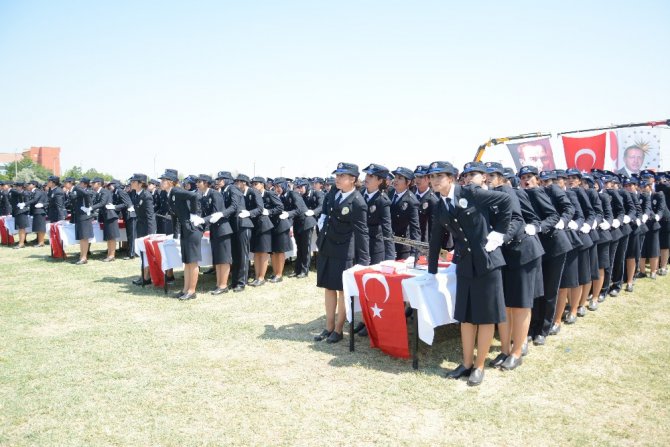 15 Temmuz şehidi ikiz polislerin eşleri de polis oldu