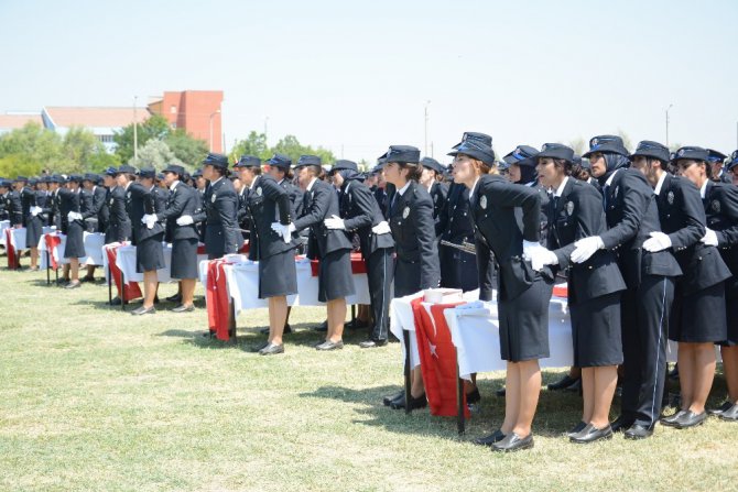 15 Temmuz şehidi ikiz polislerin eşleri de polis oldu