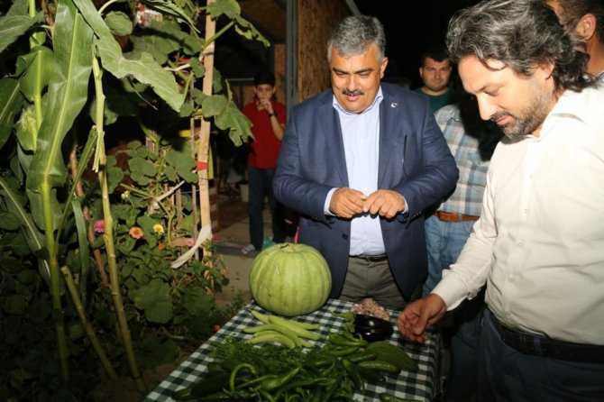 Başkan Özgüven’den hobi bahçeleri sakinleriyle buluştu