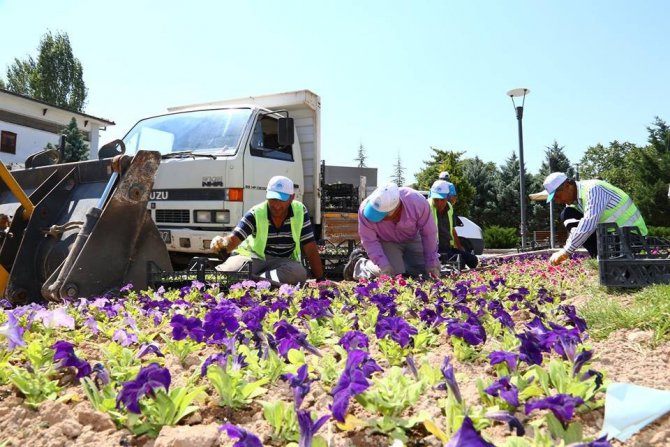 Aksaray’da belediye çalışmaları sürüyor