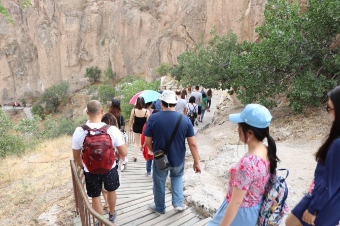 Aksaray’ı ilk 6 ayda 437 bin turist ziyaret etti