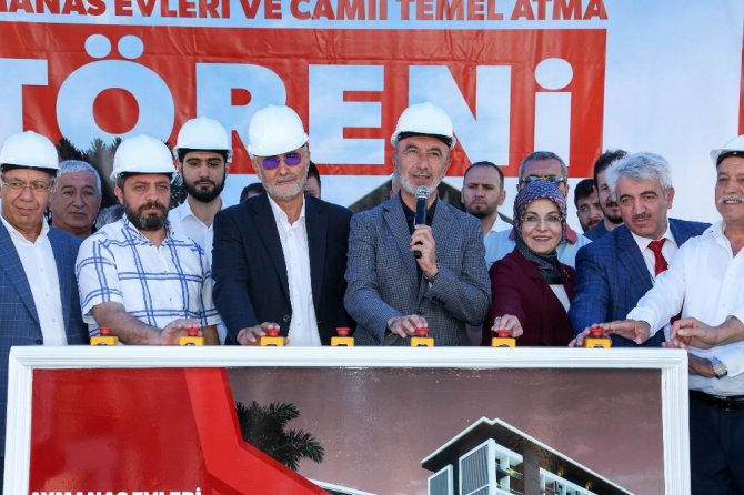 Aymanas Evleri’nin temeli törenle atıldı