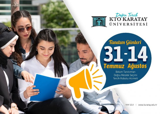 KTO Karatay Üniversitesi tercih günleri başladı