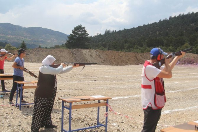 Huğlu’da 5’inci Geleneksel Tek Kurşun Atış Müsabakaları