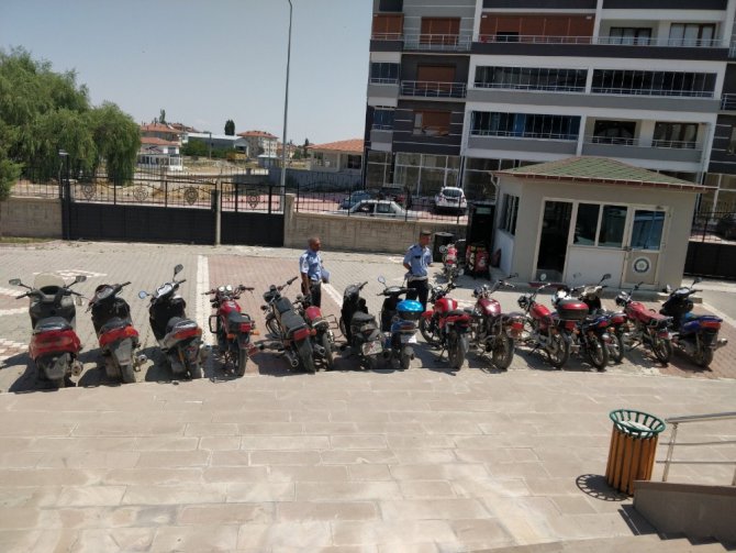 Kulu’da motosiklet denetimi