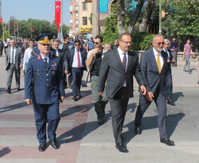 Atatürk’ün Konya’ya gelişinin 98. yıl dönümü kutlandı