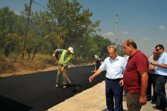 Akşehir’de asfaltlama seferberliği